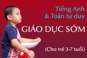 Tiếng Anh & Giáo dục sớm chuẩn Mỹ (4-7 tuổi)
