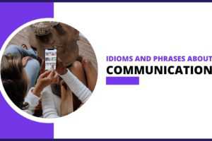 Cụm từ và thành ngữ chủ đề COMMUNICATION